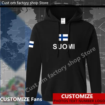 Толстовка с флагом Финляндии Фанаты Джерси на заказ, толстовки с логотипом 