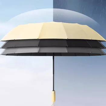 Легкий Ветрозащитный зонт на открытом воздухе Роскошные Автоматические зонты на открытом воздухе Зонтик большого размера Paraguas Plegable Furniture