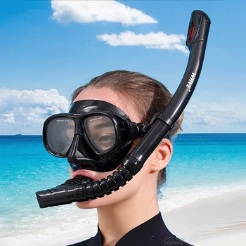 2023 Новая профессиональная маска для подводного плавания с трубкой, Очки для подводного плавания, Набор трубок для подводного плавания, Маска для подводного плавания для взрослых Унисекс