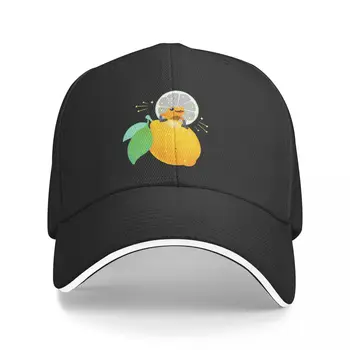 Новый Золотой ядовитый лимонный шербет 1 Бейсболка Новая шляпа Большого размера Шляпа Женская Мужская