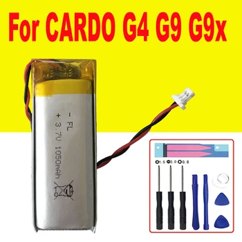 1000 мАч батарея для CARDO G4 G9 G9x Scala Rider G4 для SCHUBERTH C3 BAT00002 WW452050-2P ZN452050PC-1S2P
