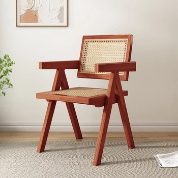 Складное кресло для современных деревянных ресторанов середины века, деревянный обеденный стул, винтажный табурет Sillas Plegables, Театральная мебель