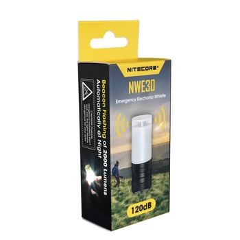 Компактный электронный свисток Nitecore NWE30 - жужжание 120 дБ