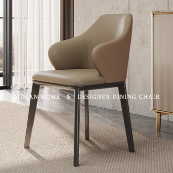 Итальянский Минималистичный обеденный стул из массива дерева, Дизайнерский стул Nordic для салона, переговоров в ресторане отеля, мебель для дома Cadeira WKDC