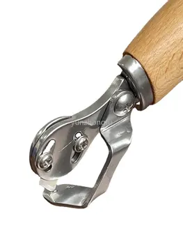 Изометрический триммер-вспышка, резак, нож для чистки, Инструменты для изготовления кожи ручной работы, линейный нож, дуговой нож 4710