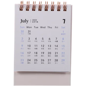 2024 Офисный декор Примечание Флип Подарок Ежедневное использование Ежемесячные календари Бумага Маленький офис