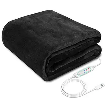 Одеяло с подогревом USB Электрическое обогревающее Шаль с подогревом Можно стирать 3 Настройки нагрева С функцией синхронизации Одеяло с подогревом для отдыха плеч