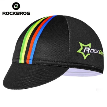 Rockbros 2023 Велосипедная Повязка На Голову Кепка bicicleta Одежда Для Шлема 2023 Экипировка Шляпа Для Мужского Гоночного Велосипеда Многоцветная Кепка Для Верховой Езды Свободного Размера