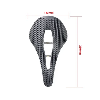 Подушка с 3D-принтом KOCEVLO, подушка из углеродного волокна для горного велосипеда, Удобная подушка для езды, Снаряжение для верховой езды