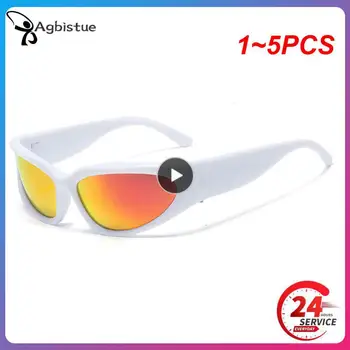 1-5 шт. Новейшие модные солнцезащитные очки Для мужчин и женщин, Солнцезащитные очки для рыбалки, кемпинга, вождения, спортивные очки, велосипедные солнцезащитные очки