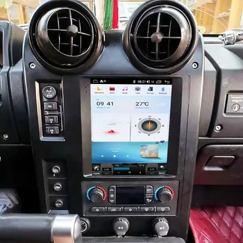 Для Hummer H2 2002-2008 Автомагнитола Android 12 Автонавигация GPS Стерео видеоплеер DVD Мультимедиа Авторадио 4G WIFI DSP