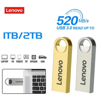 Lenovo pen drive 1 ТБ 2 ТБ USB3.0 Флэш-накопитель memory pendrive Micro USB Stick Портативный для Телефона/Компьютера/Камеры Прямая поставка /Carm