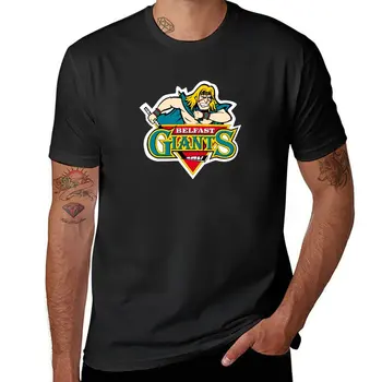 Новая футболка Belfast Giants, футболка оверсайз, быстросохнущая футболка, аниме-футболка, футболки для мужчин