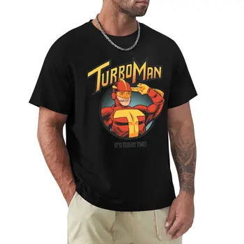 Смешные Turbomans футболка летние топы графические футболки пума мужские рубашки Т 