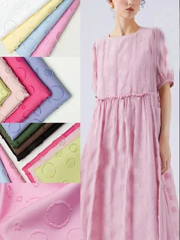12 цветная свежая Круглая жаккардовая ткань детское кукольное платье рубашка юбка брюки драпирующая одежда модный дизайн материал T25V44K230619B