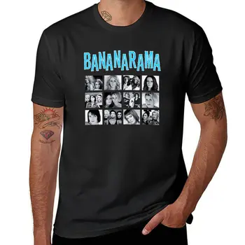 Новая футболка Bananarama, индивидуальные футболки, футболки для тяжеловесов, мужские белые футболки