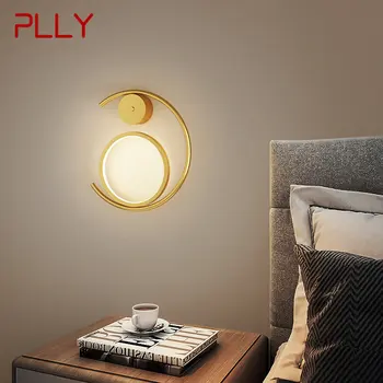 Современный простой настенный светильник, креативный роскошный дизайн, Золотое бра для дома, гостиной, спальни, прикроватного декора.