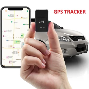 Мини-автомобильный GPS-трекер GF07, Миниатюрный интеллектуальный локатор, Противоугонная запись, Магнитный локатор автомобиля, устройство отслеживания в реальном времени