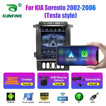 9,7-дюймовое автомобильное радио Tesla Style 2 Din Android для KIA Sorento 2002-2006 Стерео автомобильный мультимедийный видеоплеер DVD GPS Навигация