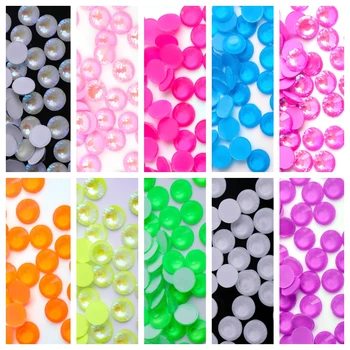 Все размеры и цвета, Стразы для дизайна ногтей из флуоресцентного стекла SS6-30, Стразы для дизайна ногтей, стразы со светящимся кристаллом AB