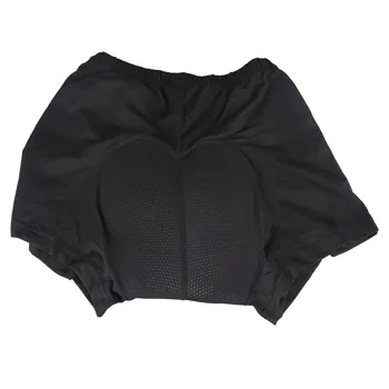 Удобные велосипедные шорты, 3D Силиконовая подушка с гелевой подкладкой, Дышащая спортивная одежда унисекс, Черный M