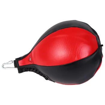 Боксерский мешок LIOOBO для тренировок (черный и красный)