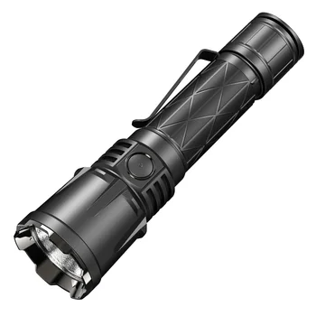 Перезаряжаемый Мощный Тактический фонарик 4400LM Torch Lighter от батареи 21700 для Кемпинга, Пешего туризма, Самообороны-Klarus XT21X PRO