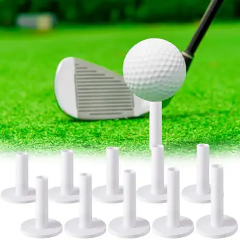 Аксессуары для гольфа Портативные прочные резиновые тройники для гольфа с устойчивым основанием, инструмент для тренировок на открытом воздухе для игроков в гольф