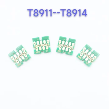 Используйте только чип для картриджей Europe 4 color T8911-T8914 для одноразовых картриджей Epson SureColor S40610 S60610 с чернилами для принтеров