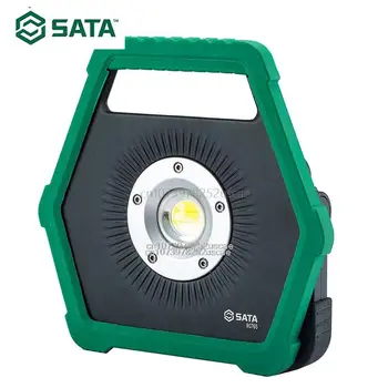 Водонепроницаемый перезаряжаемый прожектор SATA 1100LM, освещающий 50-100 м2 2600 мАч 11,1 В ST90765
