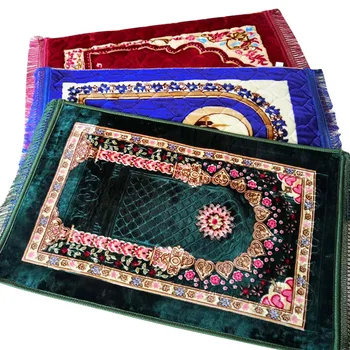 Вязаный на основе основы молитвенный коврик Hui ethnic wind, тканый трансграничный исламский молитвенный коврик, принадлежности для молитв, одеяло