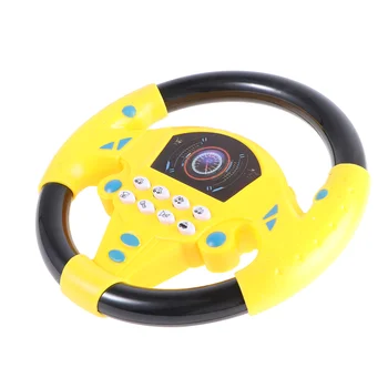 Детские Игрушки для детского сиденья, обучающий детский симулятор вождения, игрушка на рулевом колесе для малышей