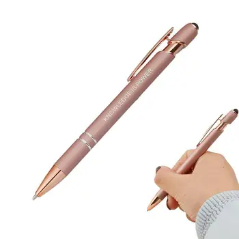 Ручки для заметок, выдвижная шариковая ручка 2 В 1, рабочая ручка с суперкомфортным захватом для мужчин и женщин, Выдвижная Офисная