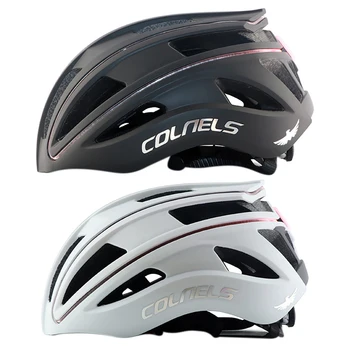 Велосипедный шлем, дышащий вентиляционный шлем, зарядка через Micro-USB со светодиодной подсветкой, Встроенный аккумулятор емкостью 300 мАч, Велосипедное снаряжение
