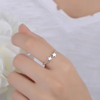 Винтажные кольца со звездами в стиле бохо для женщин Обручальное кольцо Для мужчин Кольца на палец 2023 Женские богемные украшения Подарок