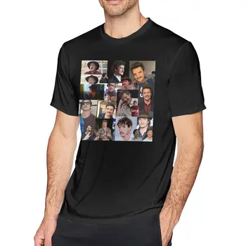 Забавные футболки Для мужчин, футболки из 100% хлопка с круглым вырезом, футболка Pedro Pascal, футболка с коротким рукавом, Топы нового поступления